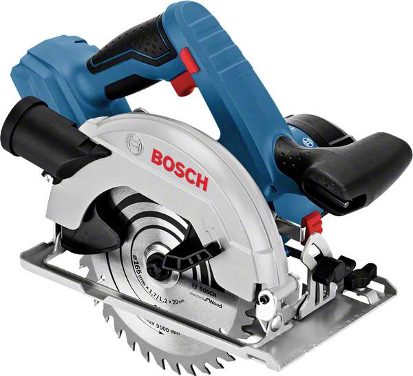 Bosch Professional GKS 18V-57-2 L solo aku ruční kotoučová pila, max. řez 57 mm, kufřík, bez akumulátoru, bez nabíječky, 18 V, 06016C1101