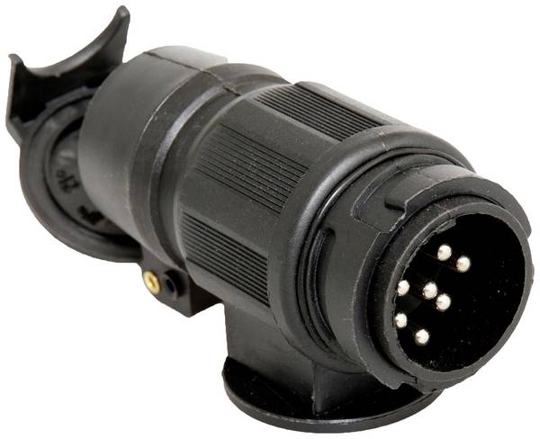 HP Autozubehör 28549 adaptér pro zapojení přívěsu [7 pólová zástrčka - 13 pólová zásuvka] plast