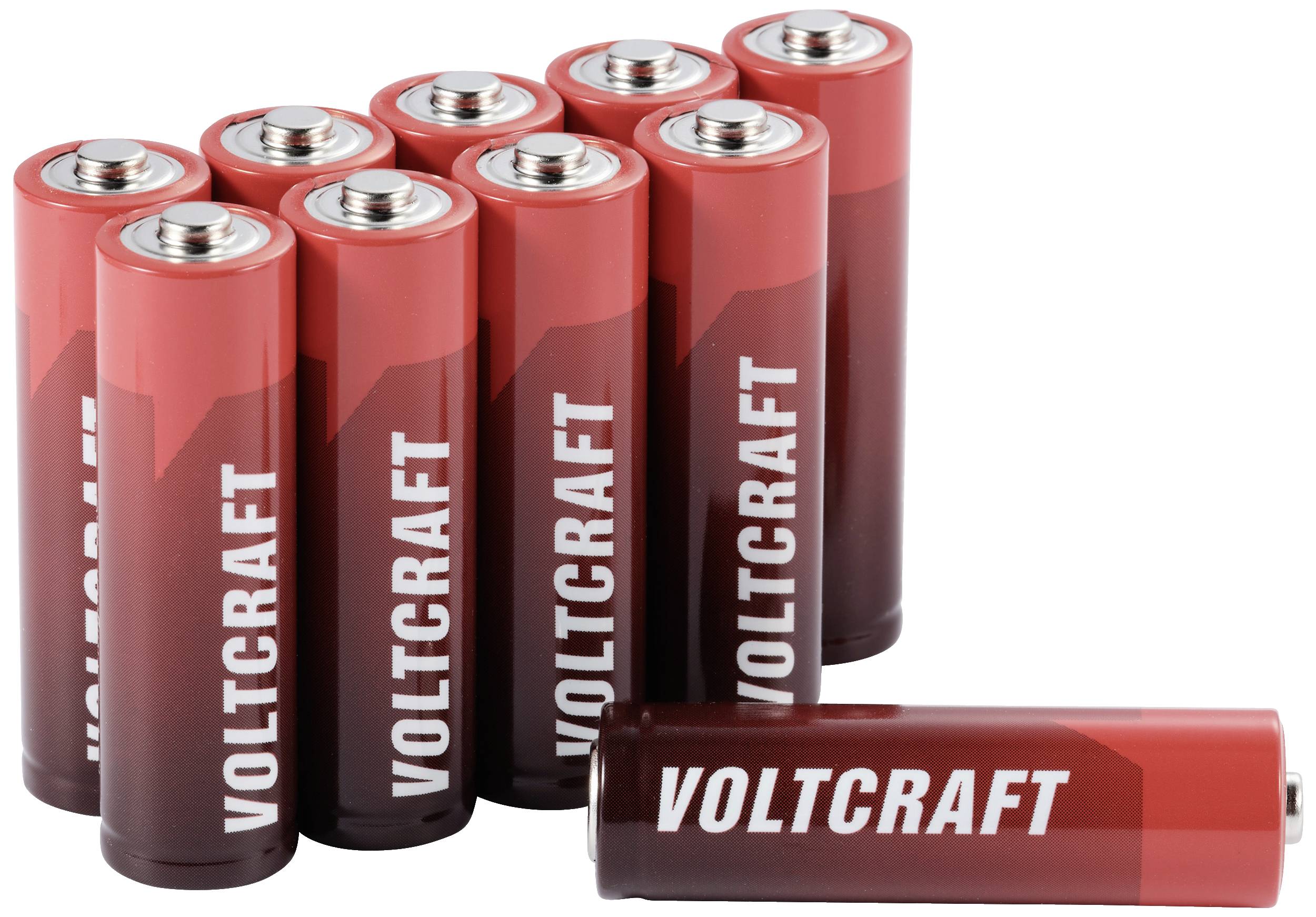 VOLTCRAFT Industrial LR6 tužková baterie AA alkalicko-manganová 3000 mAh 1.5 V 10 ks