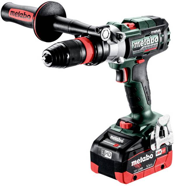 Metabo SB 18 LTX-3 BL Q I Metal aku příklepový šroubovák, bezkartáčové, vč. 2x aku, kufřík, vč. nabíječky, 603182660