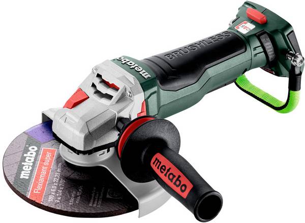 Metabo WPBA 18 LTX BL 15-180 Quick DS 601746840 Akumulátorová úhlová bruska  180 mm, bezkartáčové, kufřík, bez akumulátoru, bez nabíječky, 18 V