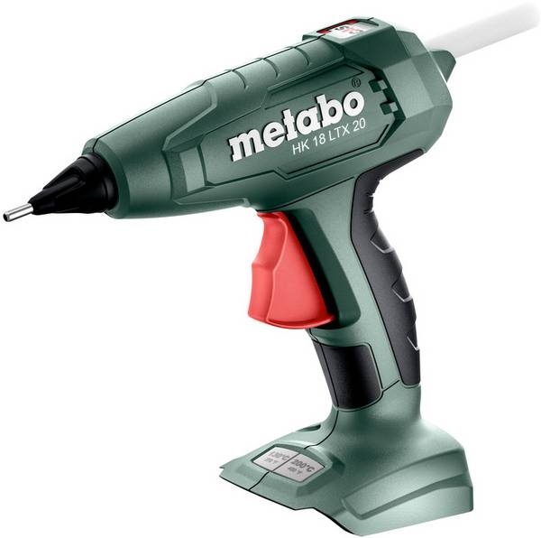 Metabo HK 18 LTX 20 aku tavná lepicí pistole, bez akumulátoru, bez nabíječky, Ø 11 mm, 18 V, 1 ks, 600797850