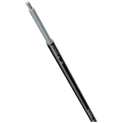 Kabel s izolovaným pláštěm a volně vyčnívající kovovým hrotem. Na plášti je napsáno 'H122224'.