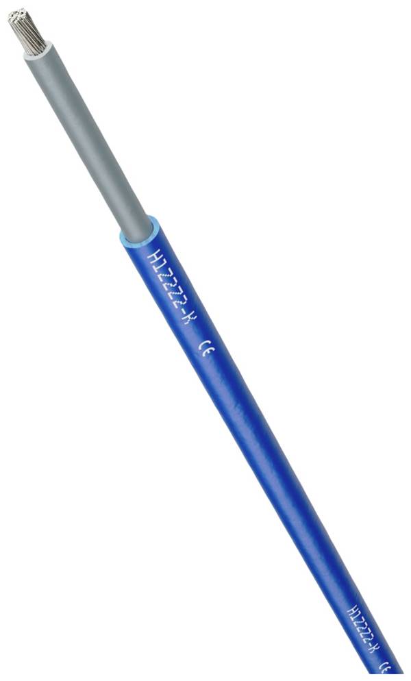 LAPP H1Z2Z2-K 1023791/500 fotovoltaický kabel 1 x 10 mm² modrá metrové zboží