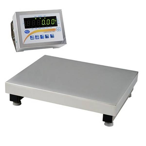 PCE Instruments PCE-SD 300SST C plošinová váha PCE-SD 300SST C  Max. váživost 30 kg Rozlišení 100 g napájení přes USB