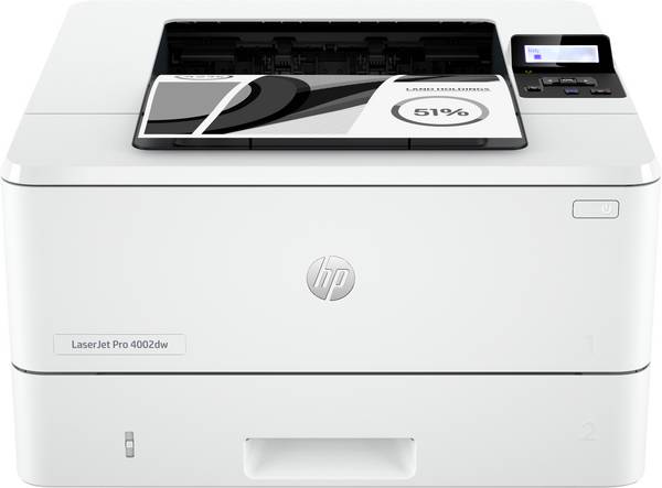 HP LaserJet Pro 4002 dw tiskárna laserová černobílá  A4 40 str./min  4800 x 600 dpi Bluetooth®, duplexní, LAN, Wi-Fi, USB