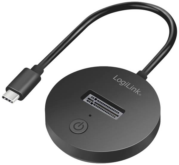LogiLink QP0032 USB-C™ (USB 3.2 Gen 2) M.2 PCIe NVMe 1 port dokovací stanice pro pevný disk
