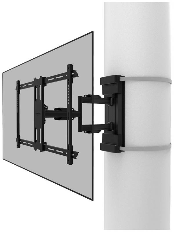 Neomounts WL40S-910BL16 Držák nosného sloupku televizoru 101,6 cm (40") - 177,8 cm (70") odnímatelný, naklápěcí, nakláněcí, otočný
