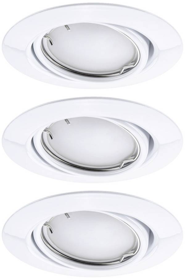Paulmann 92466  LED vestavné svítidlo, LED, 14.7 W, bílá, sada 3 ks