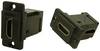 Cliff CP30753 HDMI adaptér zásuvka, vestavná černá 1 ks