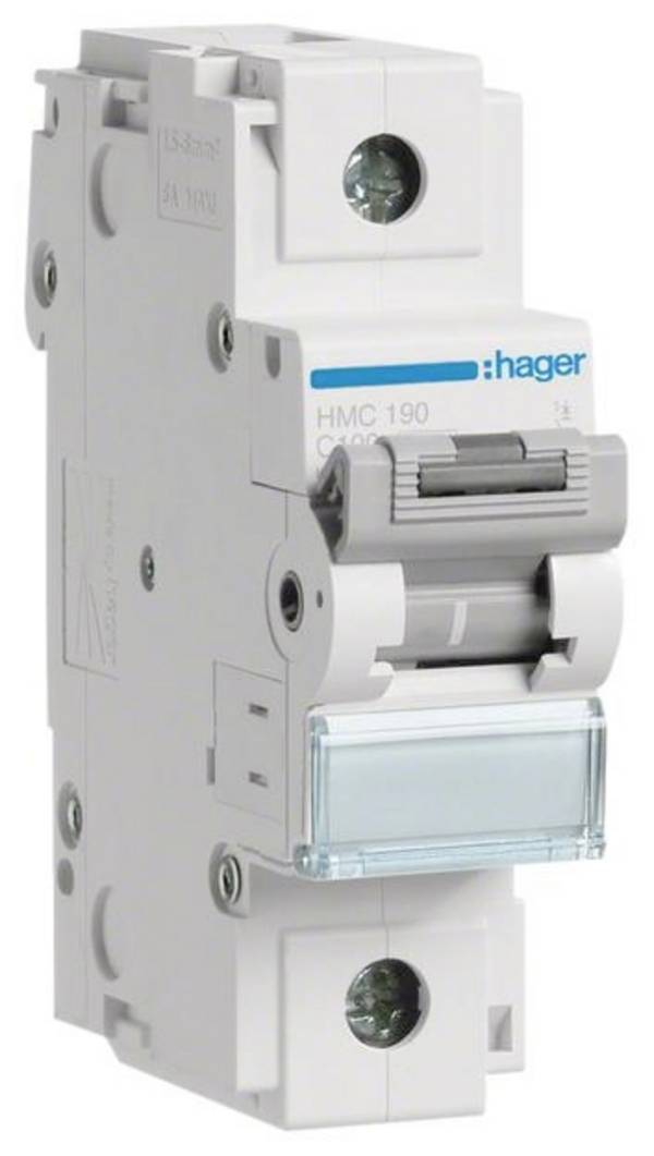 Hager HMC190 HMC190 elektrický jistič 1pólový 100 A 415 V