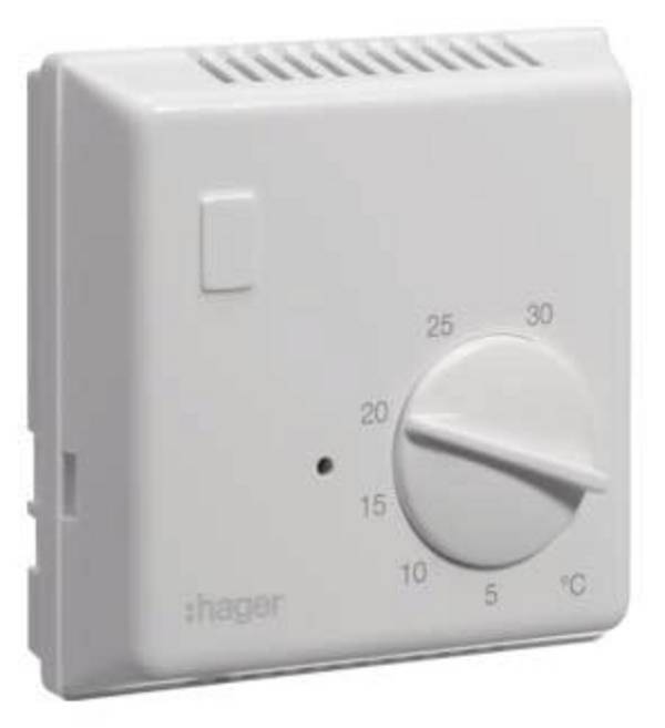 Hager EK054 pokojový termostat na omítku, EK054, 1 ks
