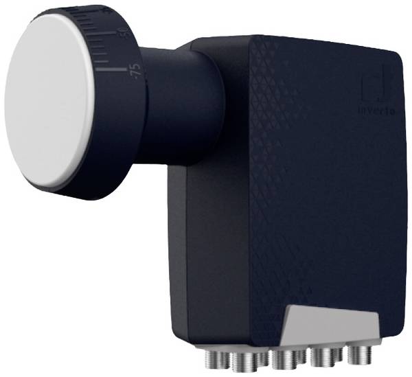 Inverto Inverto IDLP-OCT410-PREMU-OPN Octo-LNB satelitní konvertor pro připojení 8 SAT příjímačů Octo LNB  Počet účastníků: 8 Velikost feedu: 40 mm  černá