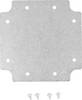 Hammond Electronics 1556DPL Vnitřní destička (d x š) 105 mm x 105 mm hliník 1 ks