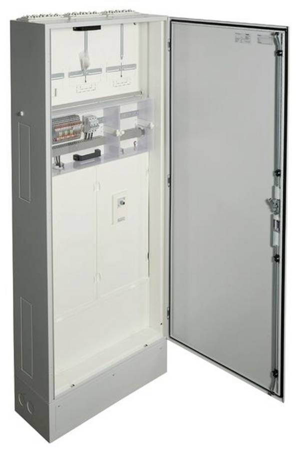 Hager FR23W3 FR23W3 Skříň měniče a elektroměru na omítku Počet modulů (šířka) = 3 Počet řádků = 12 Obsah 1 ks