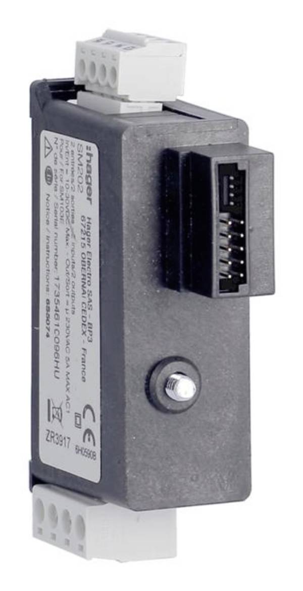Hager SM202 SM202 2 vstupy / 2 výstupy pro SM103E