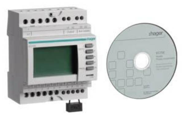 Hager EC700 EC700 Elektroměr třífázového střídavého proudu 1 ks