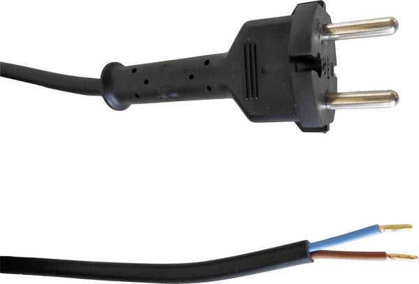 HELU 84485-1 napájecí síťový kabel  černá 10 m