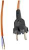 HELU 84665-1 napájecí síťový kabel oranžová 5 m