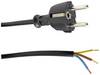 HELU 84470-1 napájecí síťový kabel černá 5 m