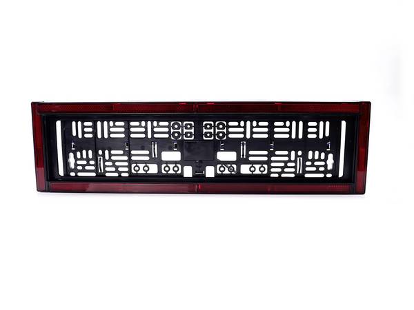 WAS W253  držák registrační značky  (š x v x h) 584 x 163 x 32 mm