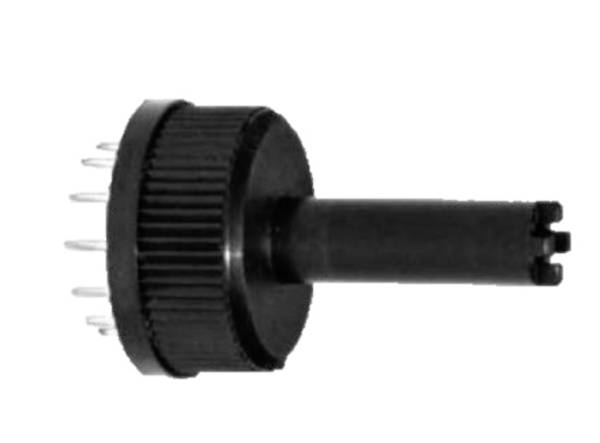 KYOCERA/AVX  9341900133  9341900133  otočný spínač  150 V DC/AC  130 mA  Počet pozic přepínače 4  15 °    1 ks