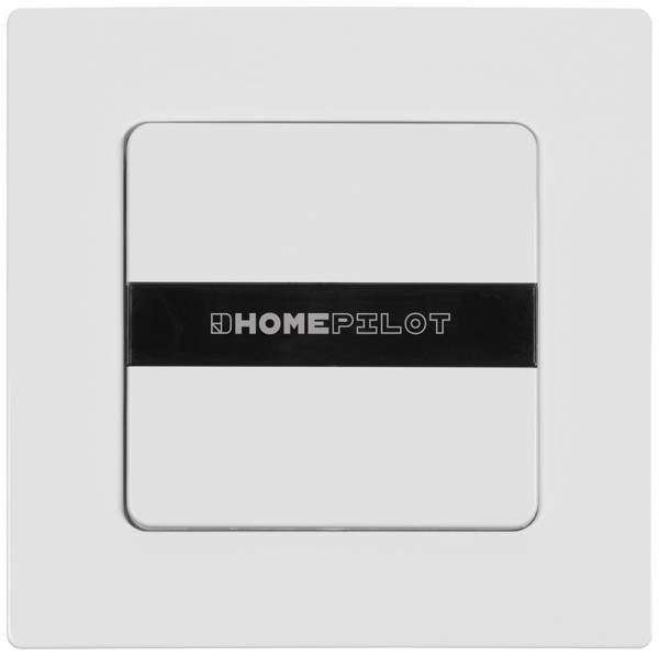 12501001 HOMEPILOT - Wandtaster smart - 1 Gruppe HOMEPILOT  bezdrátový nástěnný vypínač na omítku