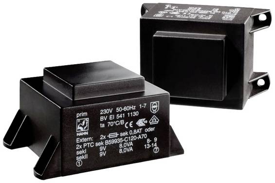 Hahn BV EI 541 1126 transformátor do DPS 1 x 230 V 1 x 18 V/AC 16.0 VA