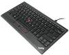 Lenovo TrackPoint Belgian/French USB klávesnice belgická, AZERTY černá s kulovým ovládačem, USB konektor, extra velká tlačítka, ergonomická