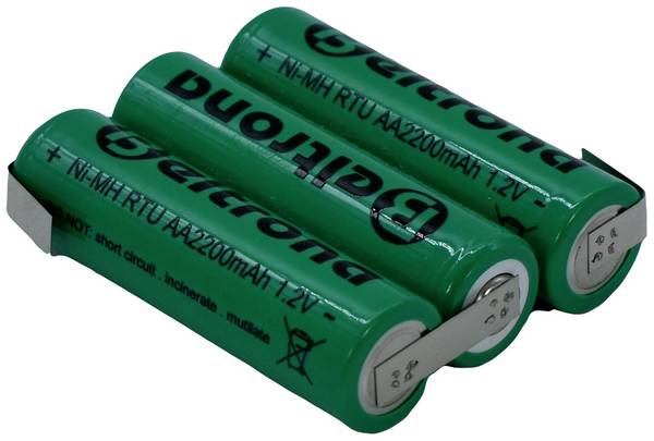 Beltrona RTU3AAZ Akupack 3 x AA pájecí špička ve tvaru Z Ni-MH 3.6 V 2200 mAh