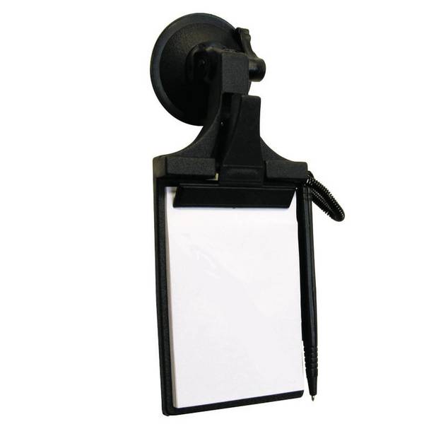 HP Autozubehör  19110 podložka se sponou na dokumenty  220 mm x 95 mm x 45 mm  s přísavkou, pro čelní sklo