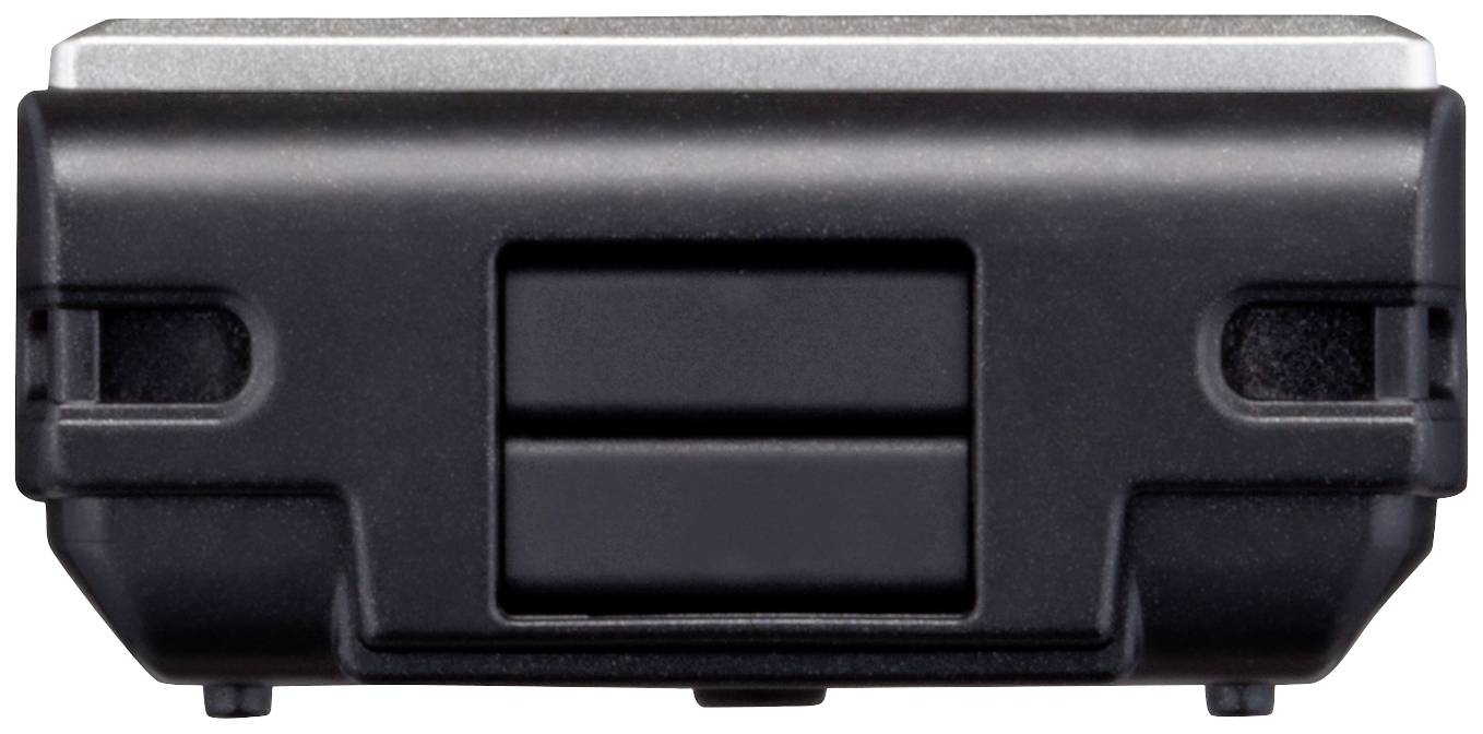 Černý, obdélníkový USB rozbočovač s několika porty, pohled zezadu. Vhodný pro rozšíření možností připojení zařízení.