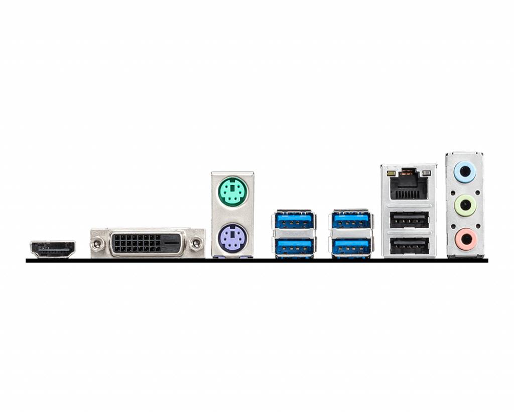 MSI A520M-A PRO Základní deska Socket (PC) AMD AM4 Tvarový faktor Micro-ATX Čipová sada základní desky AMD® A520-4