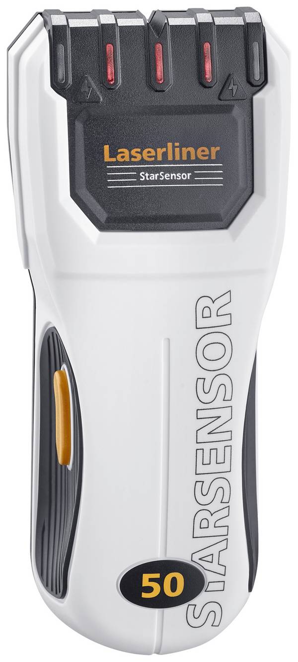 Laserliner detektor  StarSensor 50 080.976A  Detekční hloubka (max.) 40 mm Druh materiálu dřeva, kabely vedoucí napětí, železných kovů