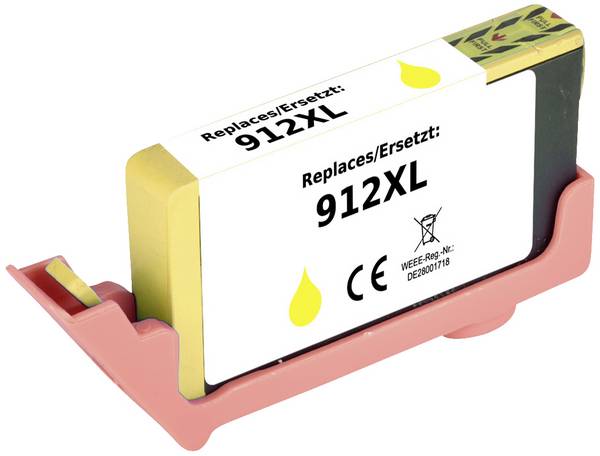 Renkforce Ink náhradní HP 912XL, 3YL83AE kompatibilní  žlutá  RF-5705452