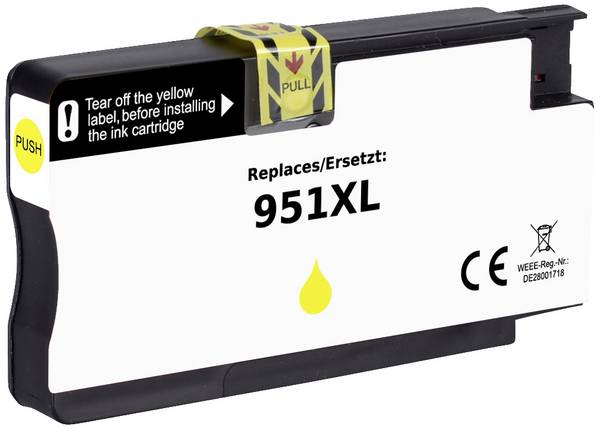 Renkforce Ink náhradní HP 951XL, CN048AE kompatibilní  žlutá  RF-5706060