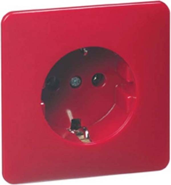 PEHA by Honeywell 1násobné kompletní sada zásuvka   červená 796011 1 ks