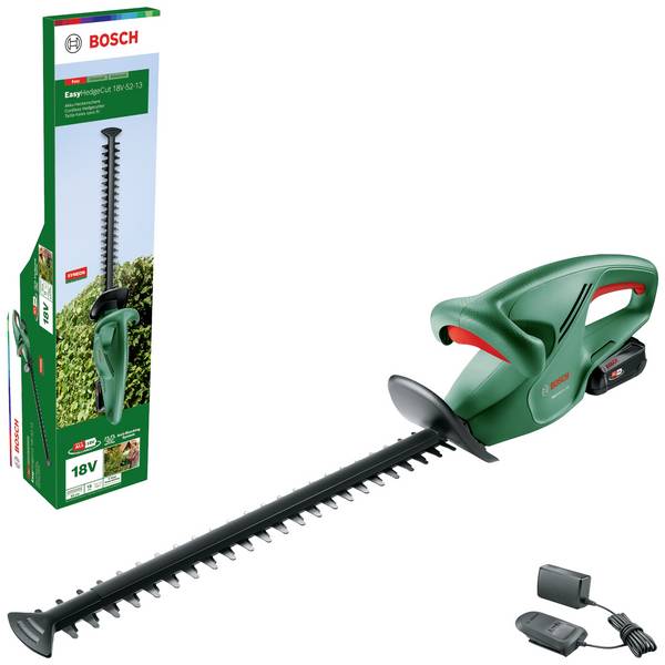 Bosch Home and Garden EasyHedgeCut 18V-52-13 akumulátor nůžky na živý plot  + akumulátor, vč. nabíječky  18 V Li-Ion 520 mm