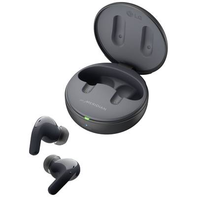 LG Electronics TONE Free DT60Q špuntová sluchátka Bluetooth®, TONE-DT60Q.CDEULBK, stereo, černá, Potlačení hluku