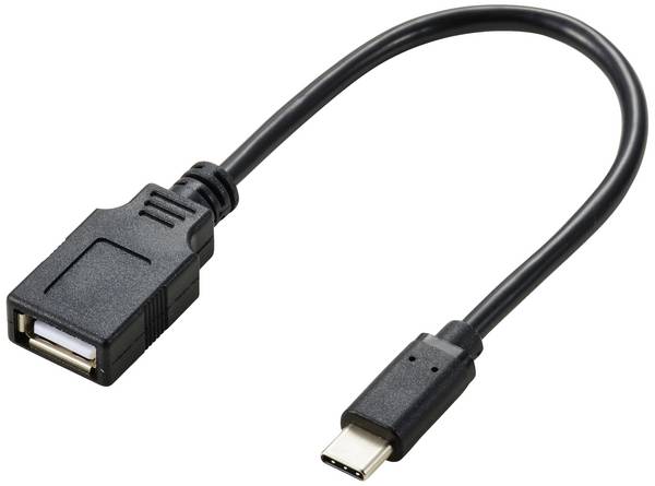 Renkforce USB 2.0 kabelový adaptér [1x USB-C® zástrčka - 1x USB 2.0 zásuvka A] RF-5720376 0.15 m kompletní stínění