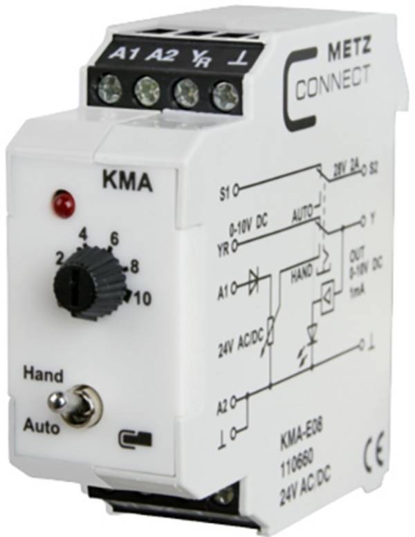 čidlo s analogovou hodnotou  24, 24 V/AC, V/DC (max)  Metz Connect 110660  1 ks