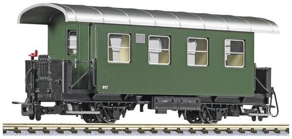 Liliput L344387 podvozek H0e, 2nápravový Osobní vagon 917 lesní čtvrště