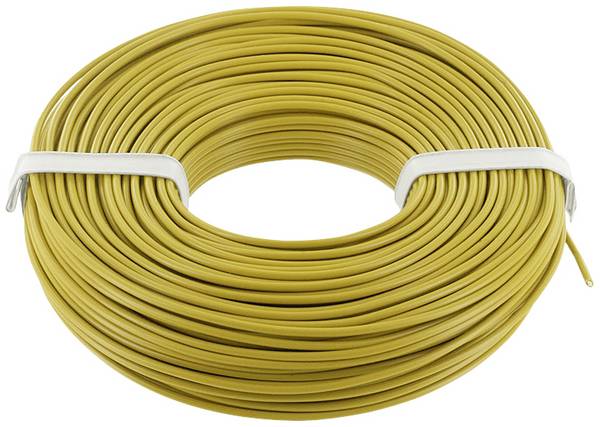 econ connect KL05GE40 lanko/ licna, 1 x 0.5 mm², žlutá, 40 m