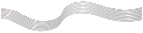 Connfly DS1057-64A282R-76.5 plochý kabel Rastr (rozteč): 1.27 mm šedá 76.2 m