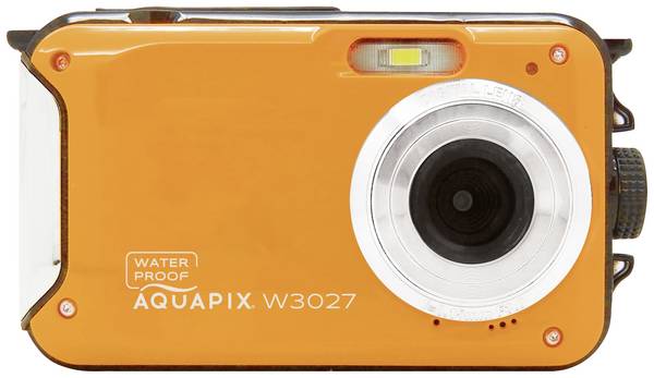 Aquapix W3027-O Wave Orange digitální fotoaparát 5 Megapixel  oranžová  vodotěsný