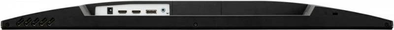 Černé elektronické zařízení s několika porty; pravděpodobně router nebo switch.