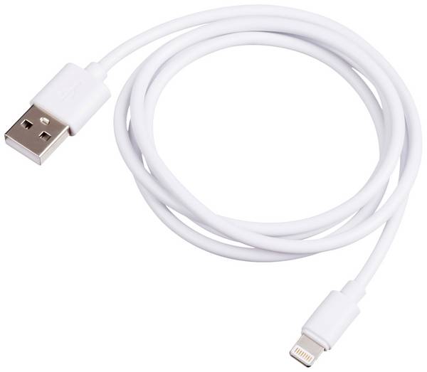 Akyga USB kabel USB 2.0 USB-A zástrčka, Apple Lightning konektor 1.00 m oboustranně zapojitelná zástrčka AK-USB-30