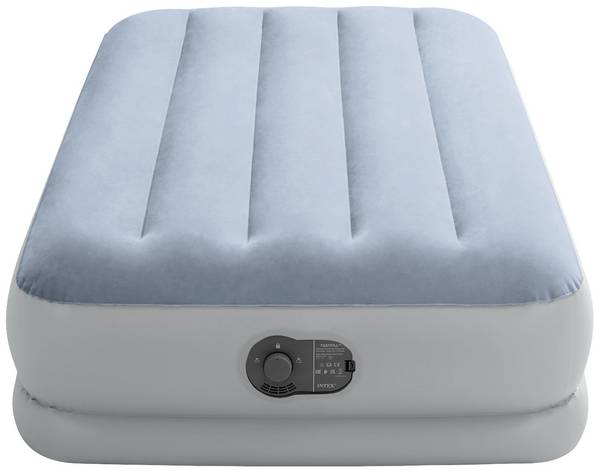 Intex 64157 TWIN DURA-BEAM COMFORT AIRBED Nafukovací postel (d x š x v) 191 x 99 x 36 cm modrošedá