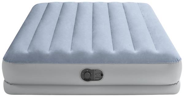 Intex 64159 QUEEN DURA-BEAM COMFORT AIRBED Nafukovací postel (d x š x v) 203 x 152 x 36 cm modrošedá