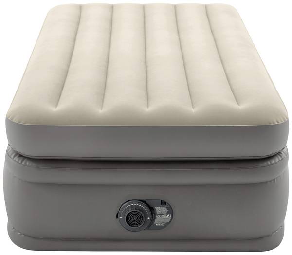 Intex 64162ND TWIN COMFORT ELEVATED AIRBED Nafukovací postel (d x š x v) 191 x 99 x 51 cm béžová, hnědá